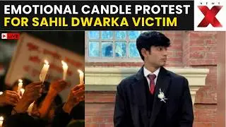 Sahil Dwarka Accident Candle March LIVE: Heartbreaking Candle Vigil In Delhi For Sahil Dhaneshra