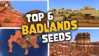 Top 6 Best Badlands | Mesa Biome Seeds for Minecraft  | Java Edition