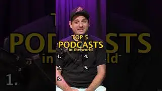 Guessing the TOP 5 most downloaded podcasts in the world! Hint - it&rsquo;s not mine 😂 #top5 #podcast
