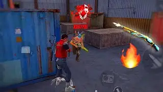 lone wolf 🥶 one man army 🎯hacker gameplay 99% hair short rate ⚡Garena free fire