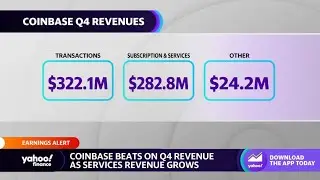 Coinbase stock rises on Q4 earnings beat
