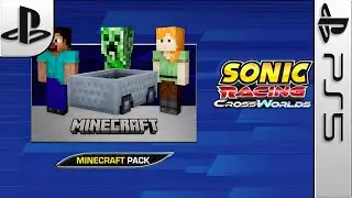 Longplay of Sonic Racing: CrossWorlds - Minecraft (DLC)