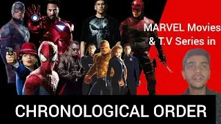 Every Marvel Movies & T.V Shows in Chronological Order︱Explained in Hindi︱SuperHero FanDom