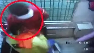 Congress Leader Nephew Attack On Toll Staff Cctv Footage