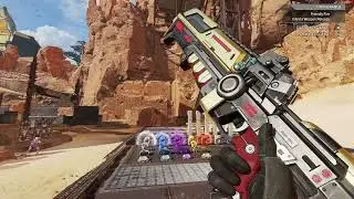 Legendary Skin for the Flatline (Clenched Fist), All Gestures. [Apex Legends - Highlight - Mar.23]