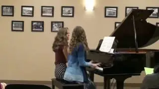 C. S. Theme and Variations Opus 6 Piano Duet by Randall Compton