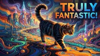 KATZEN IN PSYCHEDELISCHEN WELTEN