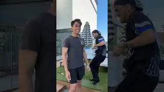Doing the USC ice bucket challenge! 🧊