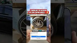 Hopefully they accept my lowball..😭 #chromewheels #s550 #lowball #facebook #marketplace