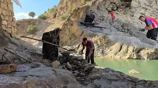 Cooking in the heart of nature: designing a unique place for Fatima#kohgol