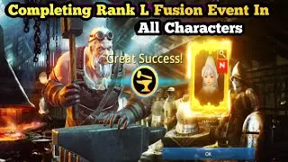 Darkness Rises Completing Rank L Fusion Event In All Characters |