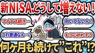 【2chお金スレ】新NISA もう〇ヶ月…なんで増えない？ワイの投資、間違ってる？【2ch有益スレ】