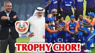 Trophy Chor Mohsin Naqvi CLOWN Moment 🤡 India Vs Pakistan Asia Cup Final 2025 Cricket News Facts