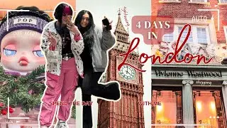London Vlog ✦ vivienne westwood, blind boxes w Addy Harajuku, sightseeing, harry potter & more!
