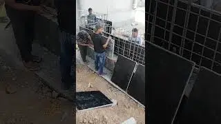 How to use shuttering oil in MS plate #construction #carpenter #viral #shortsviral #shorts #trending