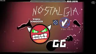 Nostalgia by VinxuGD - 2.1 Style Easy Demon (Collab)