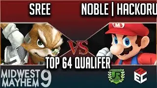 Midwest Mayhem 9 TOP 64 QUALIFER - Sree (Fox) vs Noble | Hackoru (Mario)