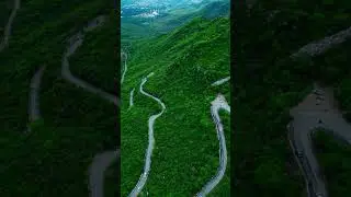 Beautiful Drone View Of Margalla Hills Islamabad Pakistan🇵🇰🤩#shorts #naturebyharry #youtubeshorts