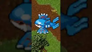 FUI GANKADO POR UM KYOGRE NO POKE OLD #pokemon #anime #pok&eacute;mon #tibia #games #poketibia