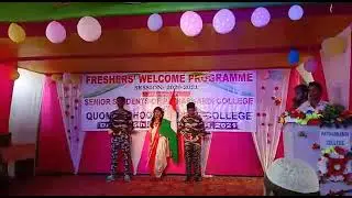 Best Dance Sanup Tanti and his group at Patharkandi College. Session 2020-2021.