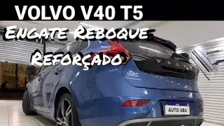 VOLVO V40 T5 Instalamos o Engate Super Refor&ccedil;ado Modelo Remov&iacute;vel #AutoAba