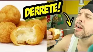 BOLINHA DE QUEIJO VEGANO QUE DERRETE! (RECEITA FÁCIL)
