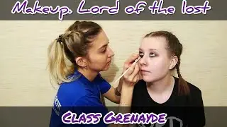 Повторяем макияж рок- звезды № 2 . Lord of the Lost.Class Grenayde. Makeup tutorial rock star.