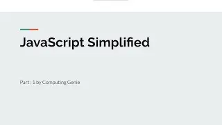JavaScript Simplified : Required applications to setup a JavaScript project (Part 1)