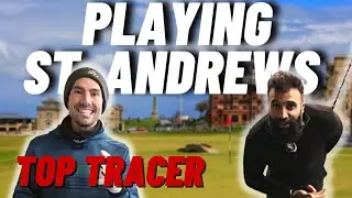 Playing St Andrews on the Top Tracer - Virtual Golf 4 Hole Match