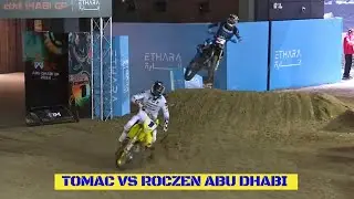 Tomac vs Roczen Abu Dhabi 2024 - World Supercross Championship