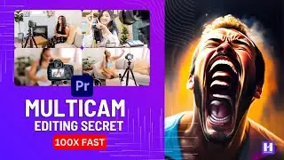 🔥How to Multicam Edit in Premiere Pro 2023 for Beginners