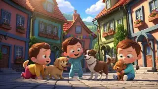 Kids Poem &ndash; Babies, Puppies & The Monkey Magic Trip! 🐶🐒✨