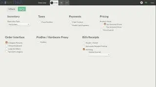 Odoo 11 Change Config from POS UI