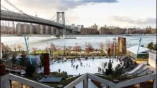 Domino Park In Brooklyn | Amazing Night, New York 🥰