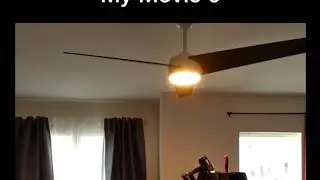 Homey Buff 60 inch LED indoor ceiling fan. Two other lights.
