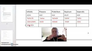 Sfi, kurs B, kurs C, kurs D, verbform, tempus, verb i köket, verbgrupp 1