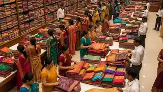 ವ್ಯಾಪಾರ ಕಲ್ಪನೆಗಳು, Printed Sarees In Kannada, Digital Print Saree, Chickpet Wholesale Saree Market