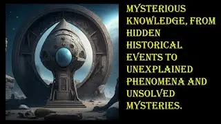 mysterious knowledge, from hidden historical events to unexplained phenomena and unsolved mysteries.