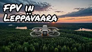 A Cinematic FPV Journey Through Midsummer Nights in Lepp&auml;vaara, Finland