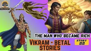 📖 Vikram Betal Stories||Story 22||The Man Who Became Rich|| Patience and Effort Create Success||