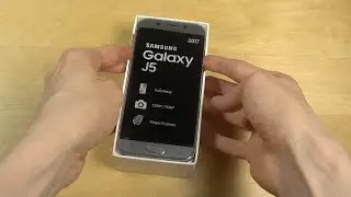 Samsung Galaxy J5 2017 — распаковка!