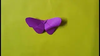 How to Make Paper Butterfly | Paper Butterfly Making |Paper Cutting | Kids School Project | #MaaTuTv