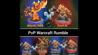 Warcraft Rumble  NO ARTHAS PvP Tournament  #lotus guild #pvp #game #gaming