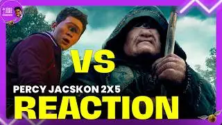 PERCY JACKSON 2X6 REACTION | TYSON VS POLIFEMO