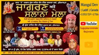 Salana Jagran 2025 | Gugga Jahar Vir Ji Mandir Bajwara Kalan Hoshiarpur