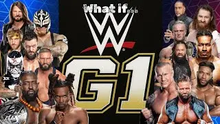 WHAT IF..... WWE had a G1 Climax style tournament? 