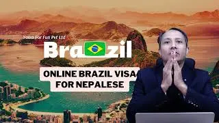 Online Visa for Nepalese Citizens Traveling to Brazil || Brazil Online Visa for Nepali #yatraforfun