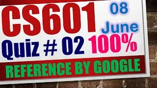 cs601 quiz 2 2023|cs601 quiz 2 solution 2023|cs601 quiz 2 spring 2023|#cs601 #quiz #quiz2 #2023