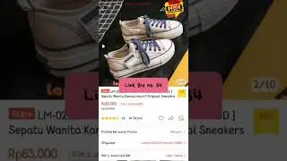 Sneakers Canvas #sneakers #sneakerscewek #shopeehaul #shopeehaulmurah