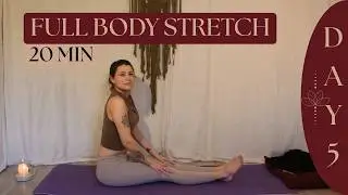 20 Min Full Body Yin Yoga | Full Body Stretch | Day 5
